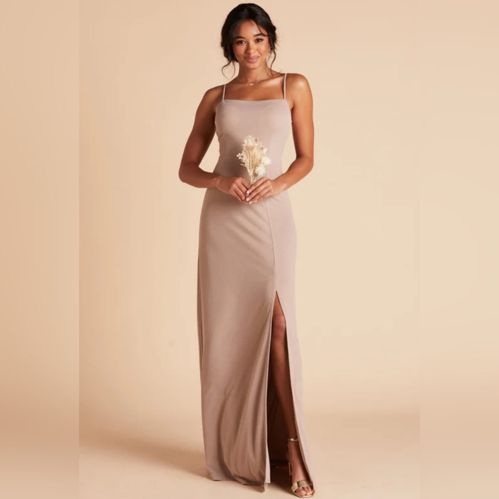 Birdy Grey Bridesmaid Dress Benny Taupe Size XL
